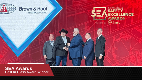Brown & Root Honored With Best-in-Class Award at 38th Annual Safety Excellence Awards